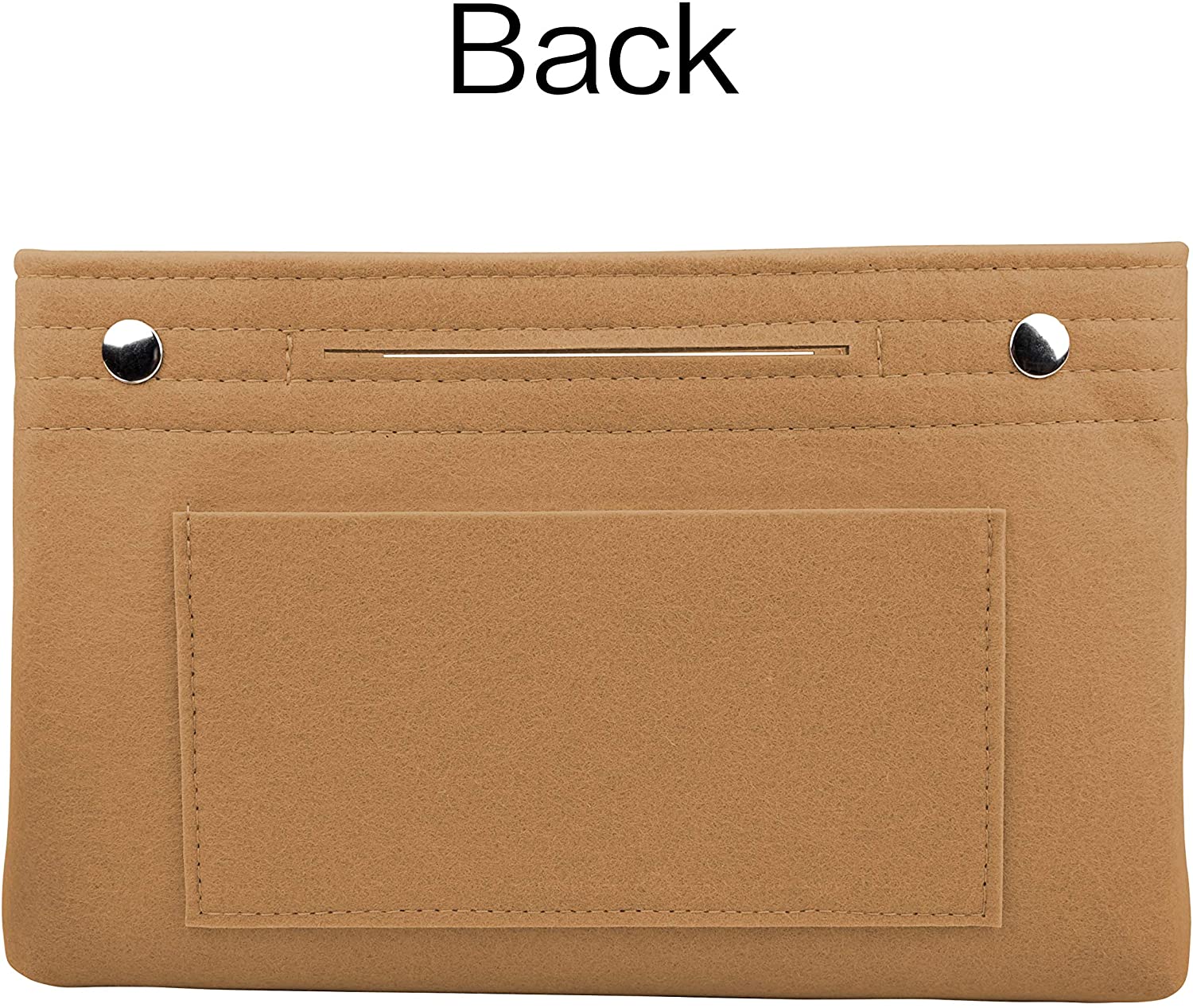 Vercord Felt Tote Handbag Purse Pocketbook Organizer Insert Divider Shaper Bag in Bag