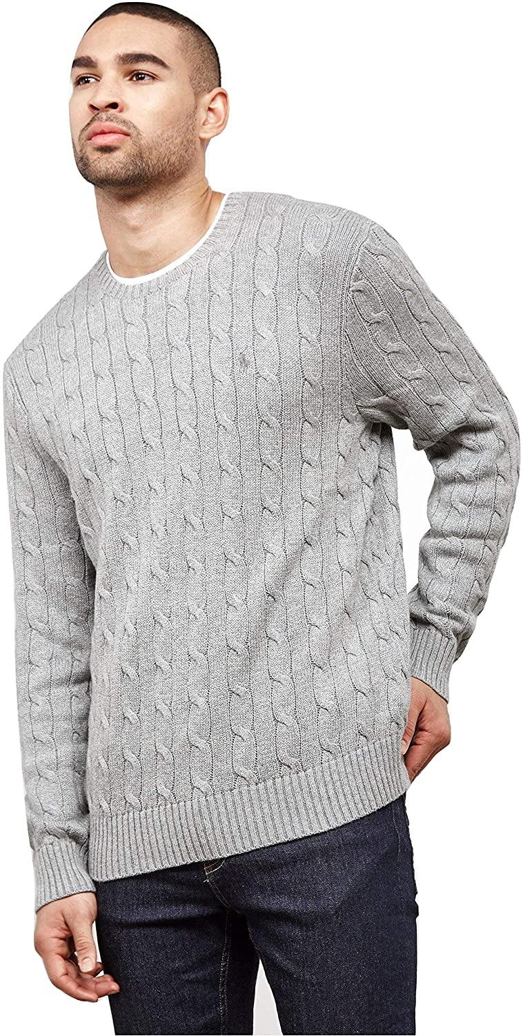 Polo Ralph Lauren Men's Cable-Knit Cotton Sweater