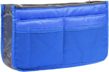 
                        
                          Load image into Gallery viewer, Vercord Purse Organizer Insert for Handbags Bag Organizers Inside Tote Pocketbook Women Nurse Nylon 13 Pockets Black Medium
                        
                      