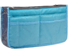 
                        
                          Load image into Gallery viewer, Vercord Purse Organizer Insert for Handbags Bag Organizers Inside Tote Pocketbook Women Nurse Nylon 13 Pockets Black Medium
                        
                      