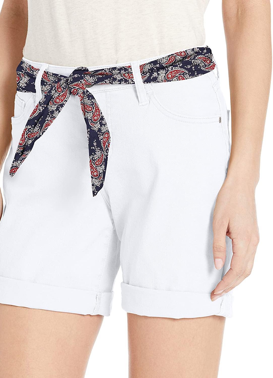 Jag Jeans Women's Carter Girlfriend Belted Short