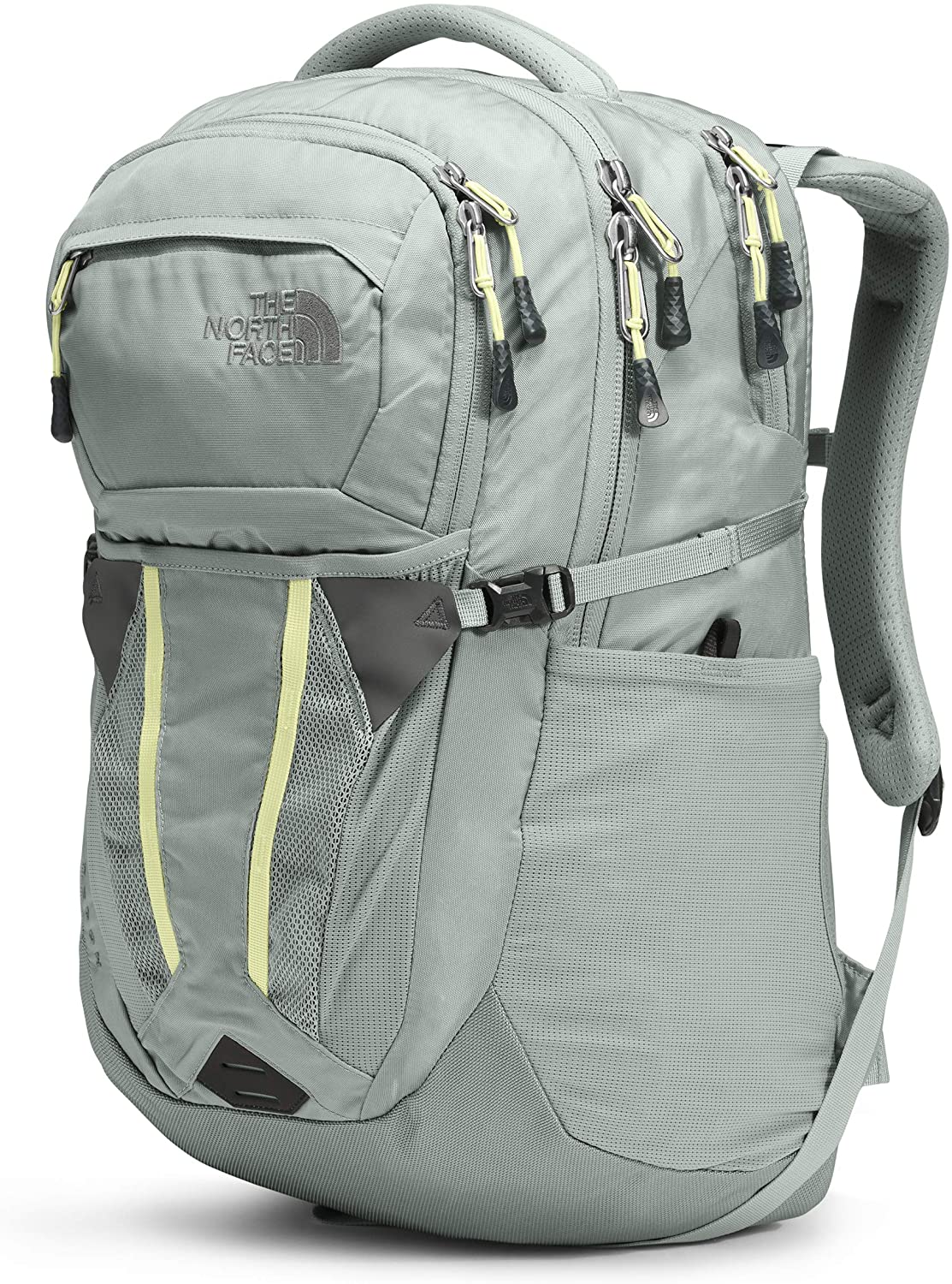 The North Face Women's Recon Backpack, TNF Black Heather/Silver Reflective, One Size