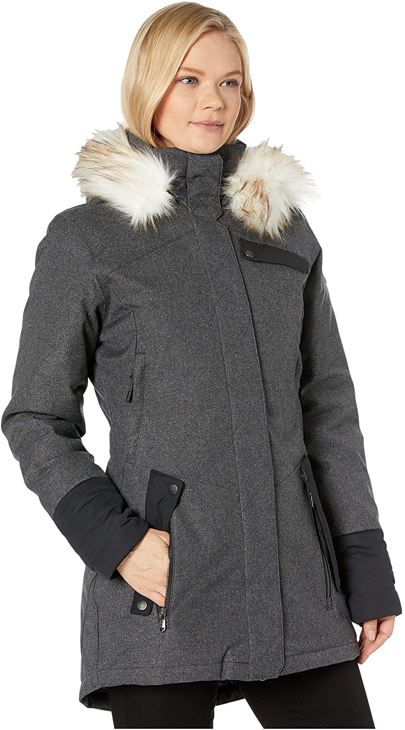 Spyder Women’s Metro Gore-Tex Infinium Down Parka – Ladies Full-Zip Hooded Winter Jacket