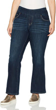 
                        
                          गैलरी व्यूवर में इमेज लोड करें, Jag Jeans Women's Plus Size Petite Paley Boot Pull on Jean in Surrel Denim
                        
                      