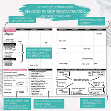 
                        
                          Cargar imagen en el visor de la galería, Law of Attraction Planner - Undated Deluxe Weekly, Monthly Planner
                        
                      