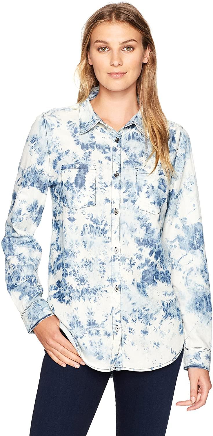 Jag Jeans Women's Bowie Shirt in Cotton Tencel Chambray