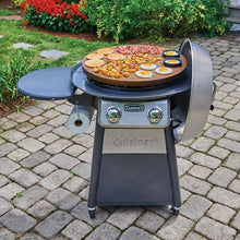 
                        
                          Cargar imagen en el visor de la galería, Cuisinart CGG-888 Grill Stainless Steel Lid 22-Inch Round Outdoor Flat Top Gas, 360° Griddle Cooking Center - JOY2ESpree
                        
                      