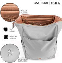 
                        
                          將圖片載入圖庫檢視器 KJARAKÄR Backpack | Classic &amp; Premium Styles | Metal Zippers | Leather Accessories | Gym, Work, School, Diaper Bag - JOY2ESpree
                        
                      