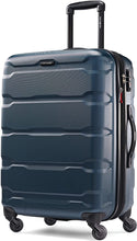
                        
                          Load image into Gallery viewer, Samsonite Omni PC Hardside Expandable Luggage with Spinner Wheels, Black, Carry-On 20-Inch
                        
                      