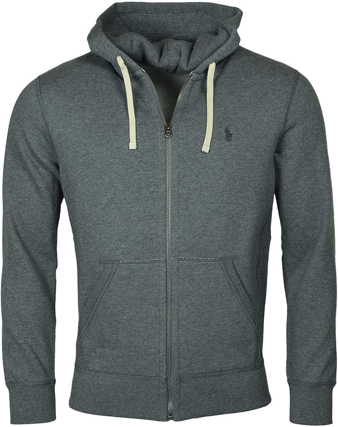 Ralph Lauren Polo Classic Full-Zip Fleece Hooded Sweatshirt