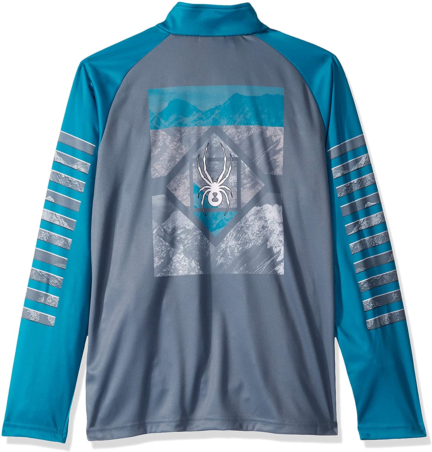 Spyder Boys' Peak Zip T-Neck