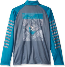
                        
                          Load image into Gallery viewer, Spyder Boys' Peak Zip T-Neck
                        
                      