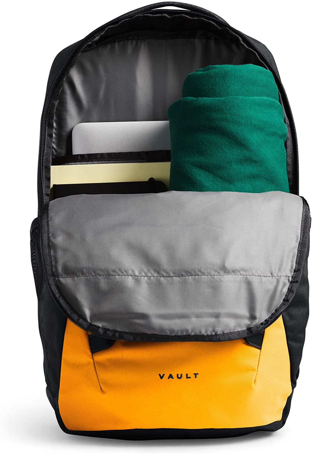 The North Face Vault Backpack, Moab Khaki/Asphalt Grey, One Size