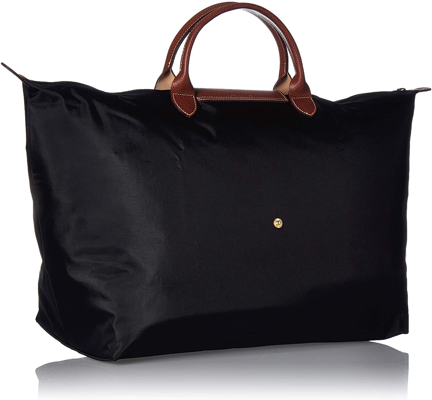 Longchamp Le Pliage Large Travel Bag, Red Garance, 17.75" x 13.75" x 9"