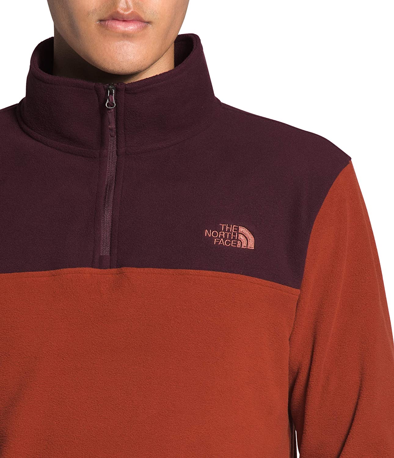 The North Face Men's TKA Glacier Quarter Zip Fleece Pullover