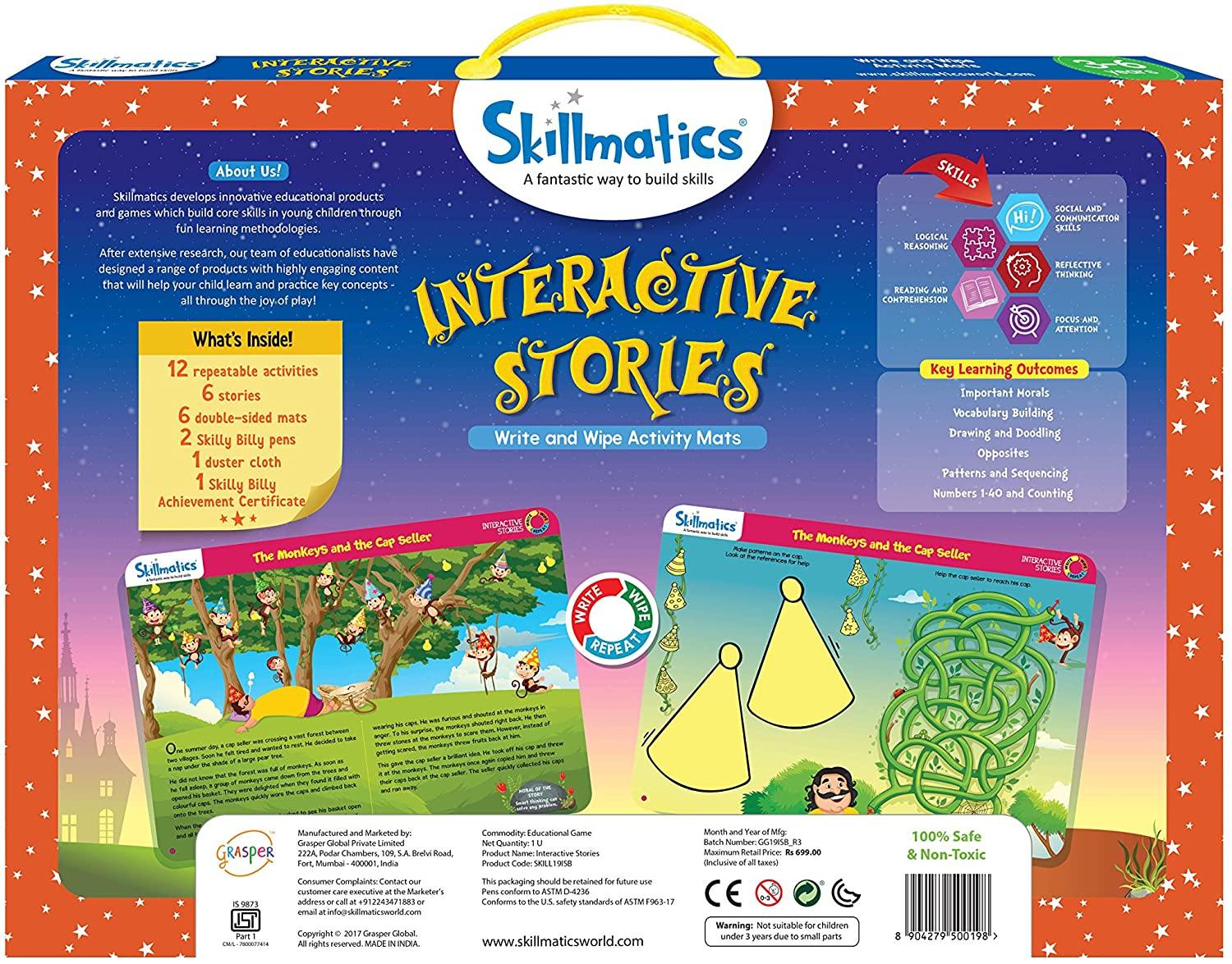Skillmatics Educational Game: I Can Write (3-6 Years) - JOY2ESpree