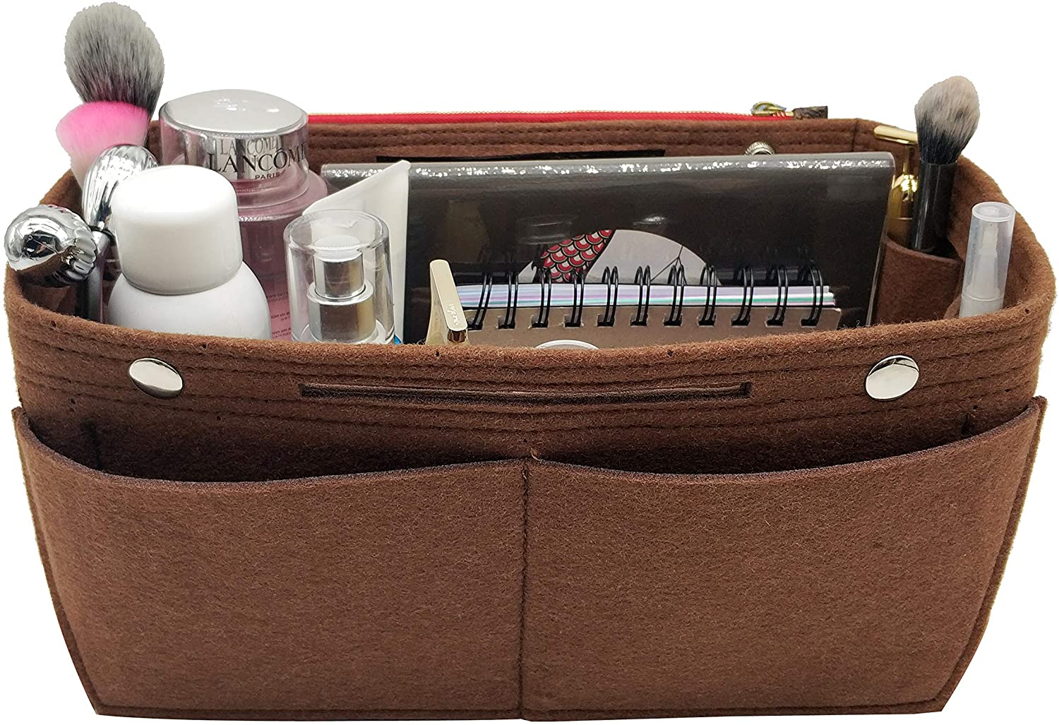 Felt Purse Organizer Insert Bag organizer Multi Pocket Bag in Bag Organizer Shaper