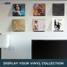 
                        
                          Cargar imagen en el visor de la galería, Ilyapa Acrylic Vinyl Record Shelf Wall Mount, 8 Pack - Clear Record Album Holder Display Your LP - JOY2ESpree
                        
                      
