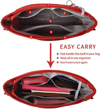 
                        
                          將圖片載入圖庫檢視器 Vercord Expandable Nylon Handbag Purse Organizer Insert Liner Shaper Bag
                        
                      