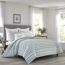 
                        
                          Load image into Gallery viewer, Tommy Bahama Clearwater Cay Comforter Set, Queen, Blue
                        
                      