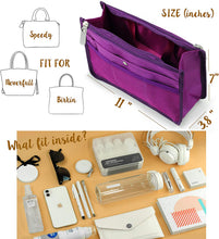 
                        
                          画像をギャラリービューアに読み込む, Hoxis Purse Organizer Insert Handbag Organzier Bag in Bag
                        
                      