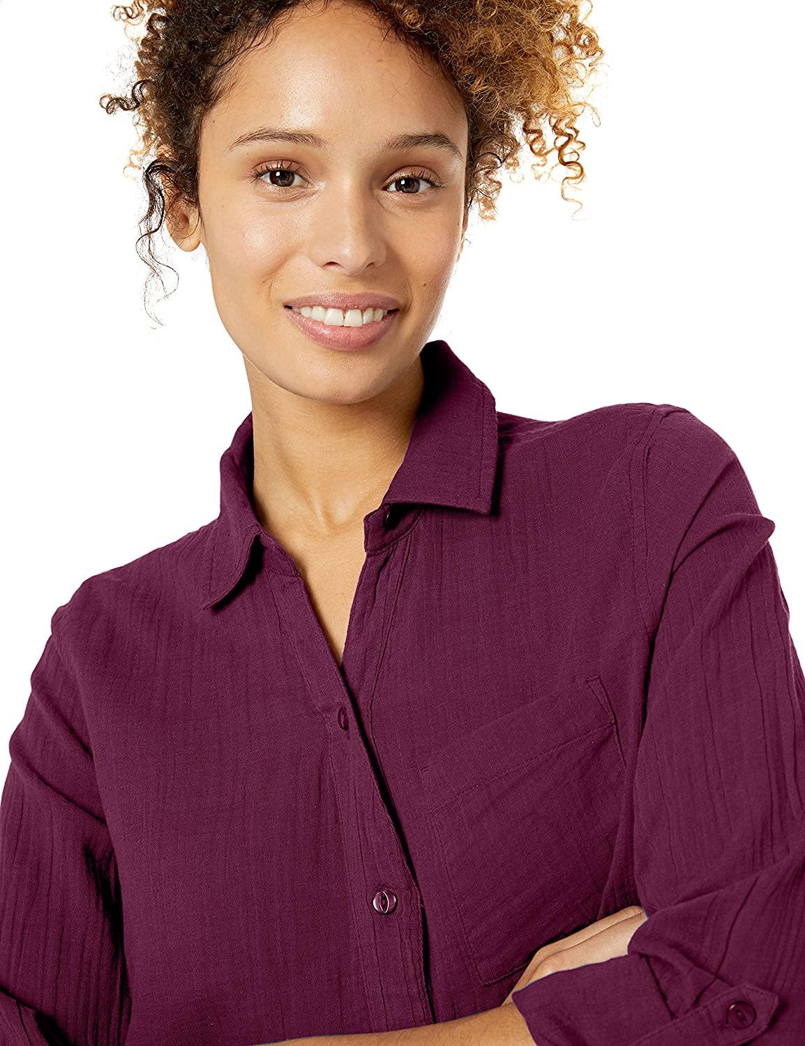 Jag Jeans Women's Adley Long Sleeve Button Up Shirt