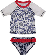 
                        
                          Cargar imagen en el visor de la galería, Tommy Bahama Girls' 2-Piece Shirt and Bikini Bottom Swim Set - JOY2ESpree
                        
                      