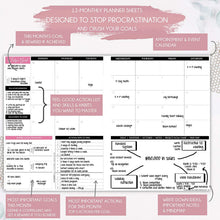 
                        
                          Cargar imagen en el visor de la galería, Law of Attraction Planner - Undated Deluxe Weekly, Monthly Planner
                        
                      