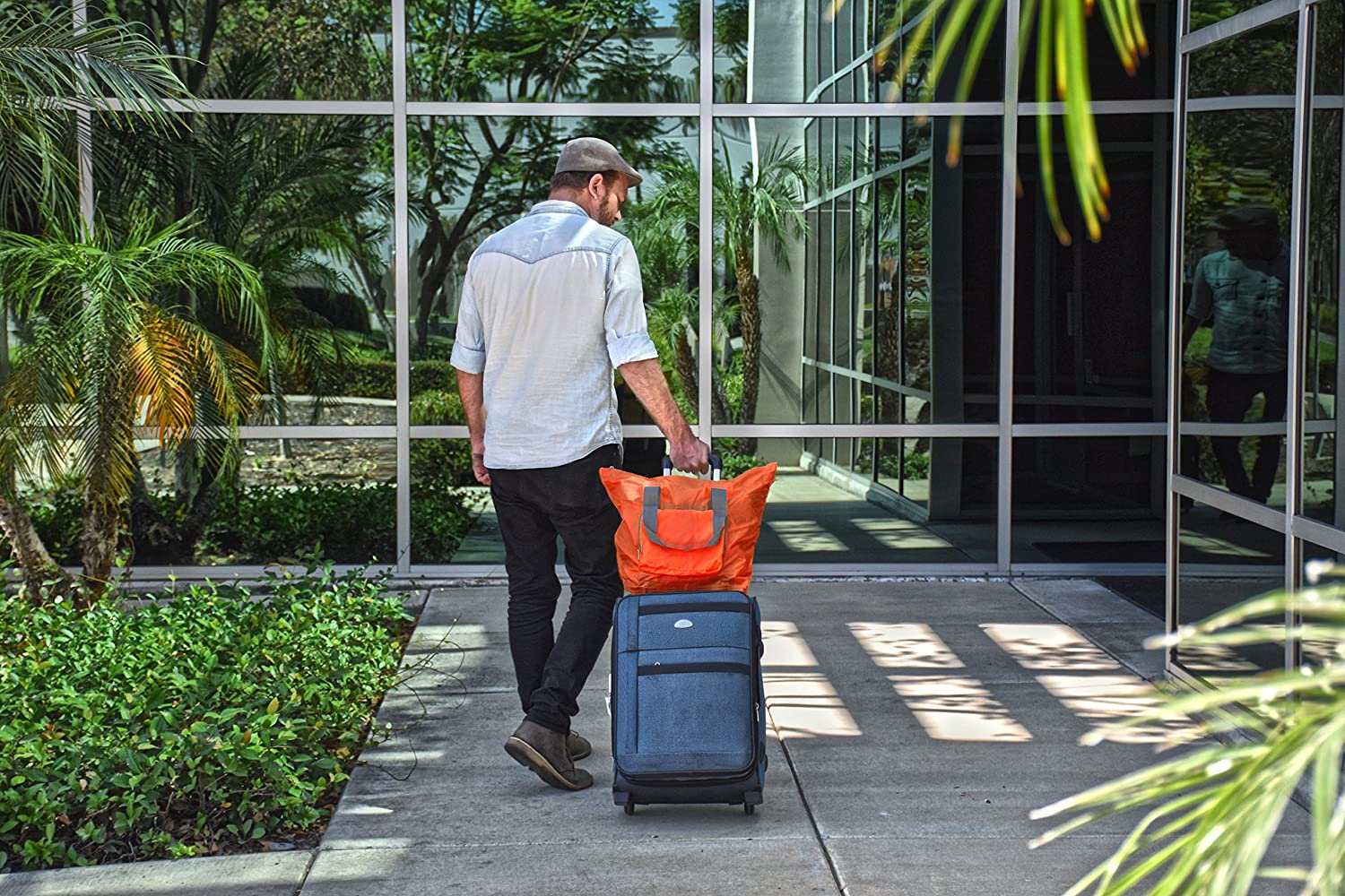 SE Orange Collapsible Tote Bag - BG-TB101OR