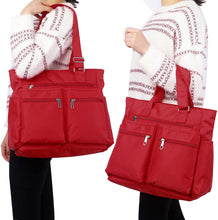 
                        
                          將圖片載入圖庫檢視器 Canvas Tote Bag Waterproof Nylon Multi Pocket Shoulder Bags Laptop Work Bag Teacher Purse and Handbags for Women &amp; Men
                        
                      