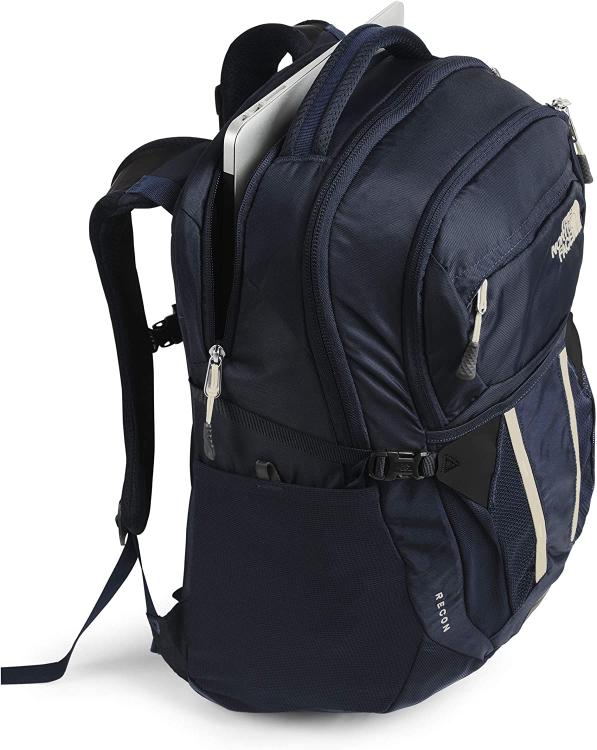 The North Face Women's Recon Backpack, TNF Black Heather/Silver Reflective, One Size