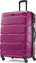 
                        
                          Load image into Gallery viewer, Samsonite Omni PC Hardside Expandable Luggage with Spinner Wheels, Black, Carry-On 20-Inch
                        
                      