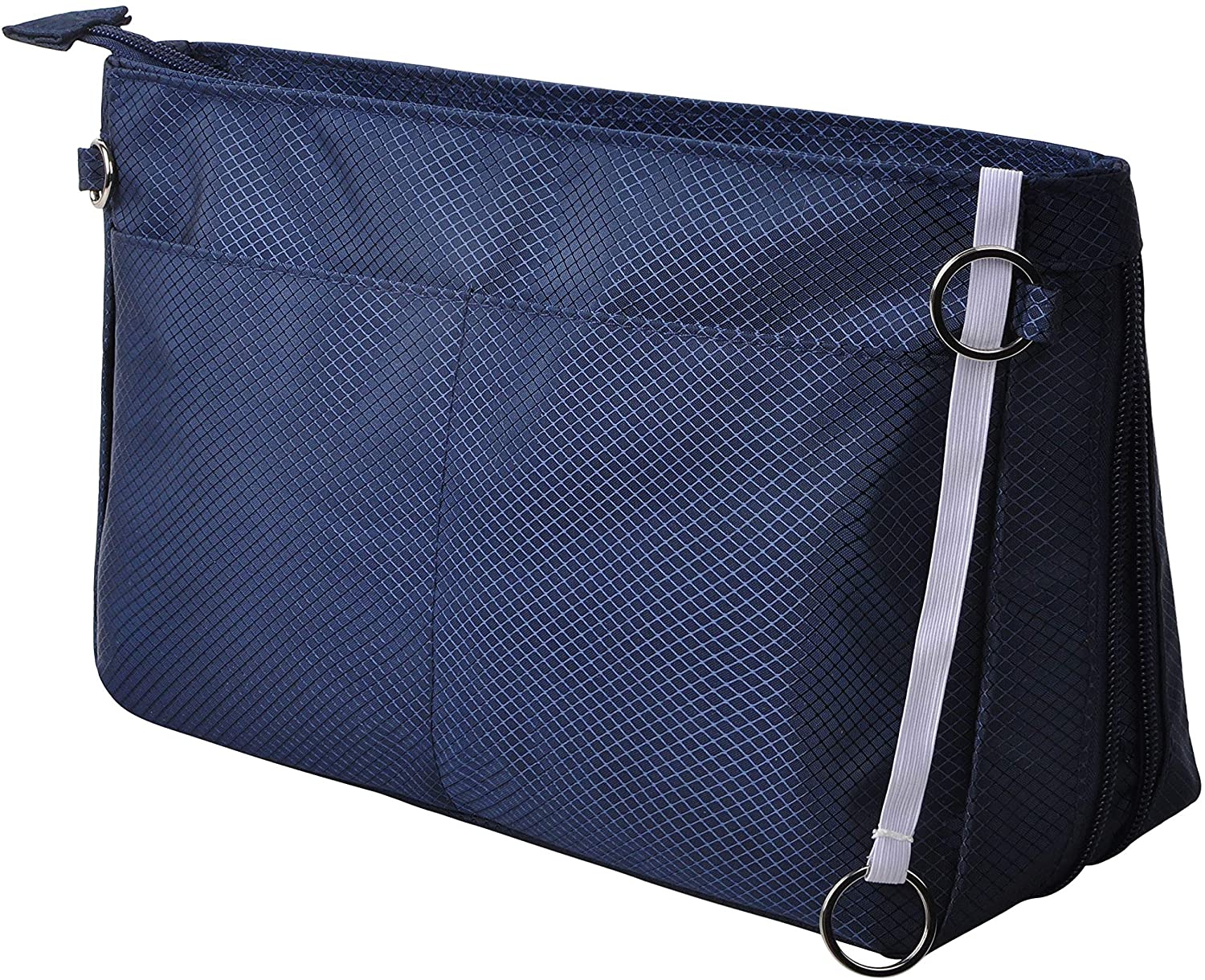 Vercord Expandable Nylon Handbag Purse Organizer Insert Liner Shaper Bag