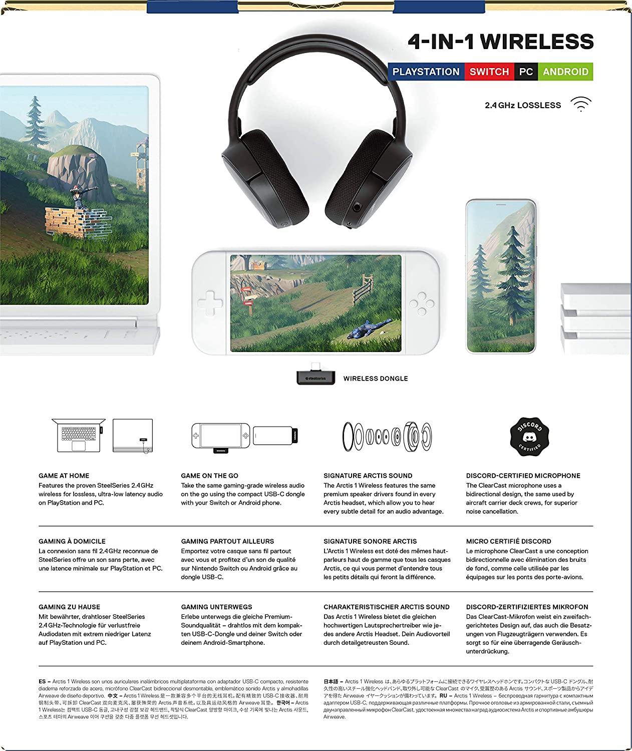 SteelSeries Arctis 3 Console - Stereo Wired Gaming Headset for PlayStation 5 / 4, Xbox Series X|S, Nintendo Switch, VR, Android and iOS - JOY2ESpree