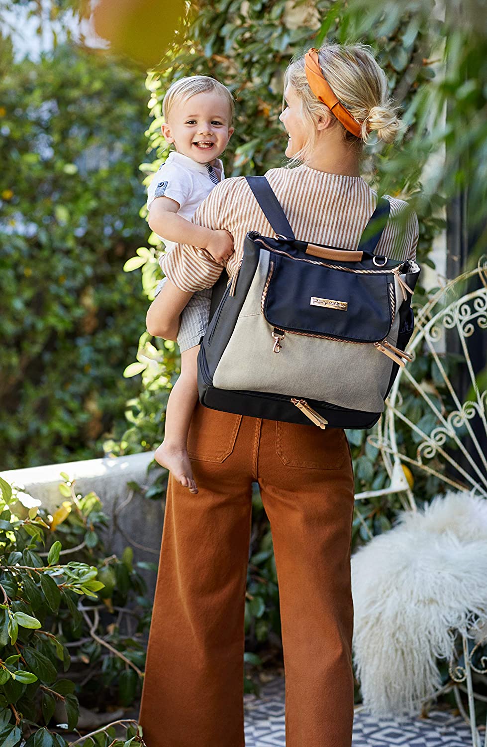 Petunia Pickle Bottom Pivot Backpack | Multiple carrying options (backpack or tote)