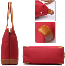 
                        
                          Load image into Gallery viewer, NNEE Water Resistance Nylon Tote Bag &amp; Multiple Pocket Design
                        
                      