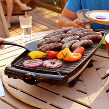 
                        
                          गैलरी व्यूवर में इमेज लोड करें, George Foreman 12-Serving Indoor/Outdoor Rectangular Electric Grill, Red, GFO201R - JOY2ESpree
                        
                      