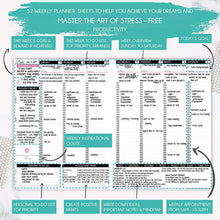 
                        
                          Cargar imagen en el visor de la galería, Law of Attraction Planner - Undated Deluxe Weekly, Monthly Planner
                        
                      