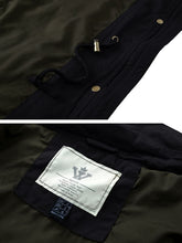
                        
                          Load image into Gallery viewer, WenVen Women's Military Anorak Jacket Hoodie Lightweight Cotton Casual Coat - JOY2ESpree
                        
                      