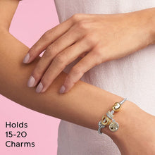 
                        
                          Load image into Gallery viewer, Pandora Jewelry Moments Heart Clasp Snake Chain Pandora Shine and Sterling Silver Bracelet - JOY2ESpree
                        
                      
