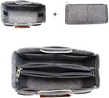 
                        
                          Muat gambar ke penampil Galeri, MISIXILE Felt Insert Bag Organizer - 2in1, Bag In Bag Tote Purse Organizer with Handles for Speedy Neverfull Longchamp
                        
                      