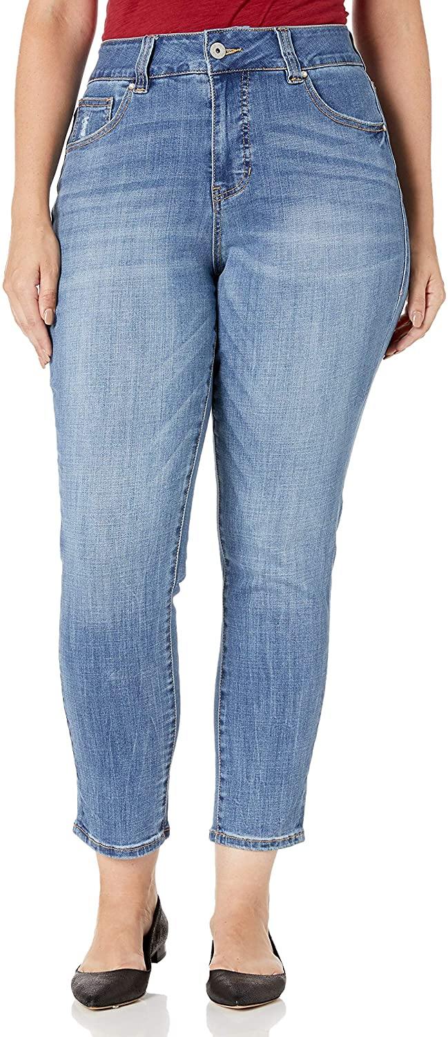 Jag Jeans Women's Plus Size Reese Vintage Straight Jean