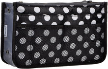 
                        
                          Load image into Gallery viewer, Vercord Purse Organizer Insert for Handbags Bag Organizers Inside Tote Pocketbook Women Nurse Nylon 13 Pockets Black Medium
                        
                      