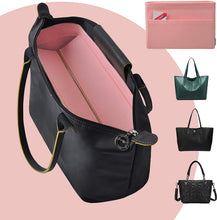 
                        
                          गैलरी व्यूवर में इमेज लोड करें, Vercord Felt Zipper Handbag Tote Purse Duffel Backpack Organizer Insert Beige Medium
                        
                      