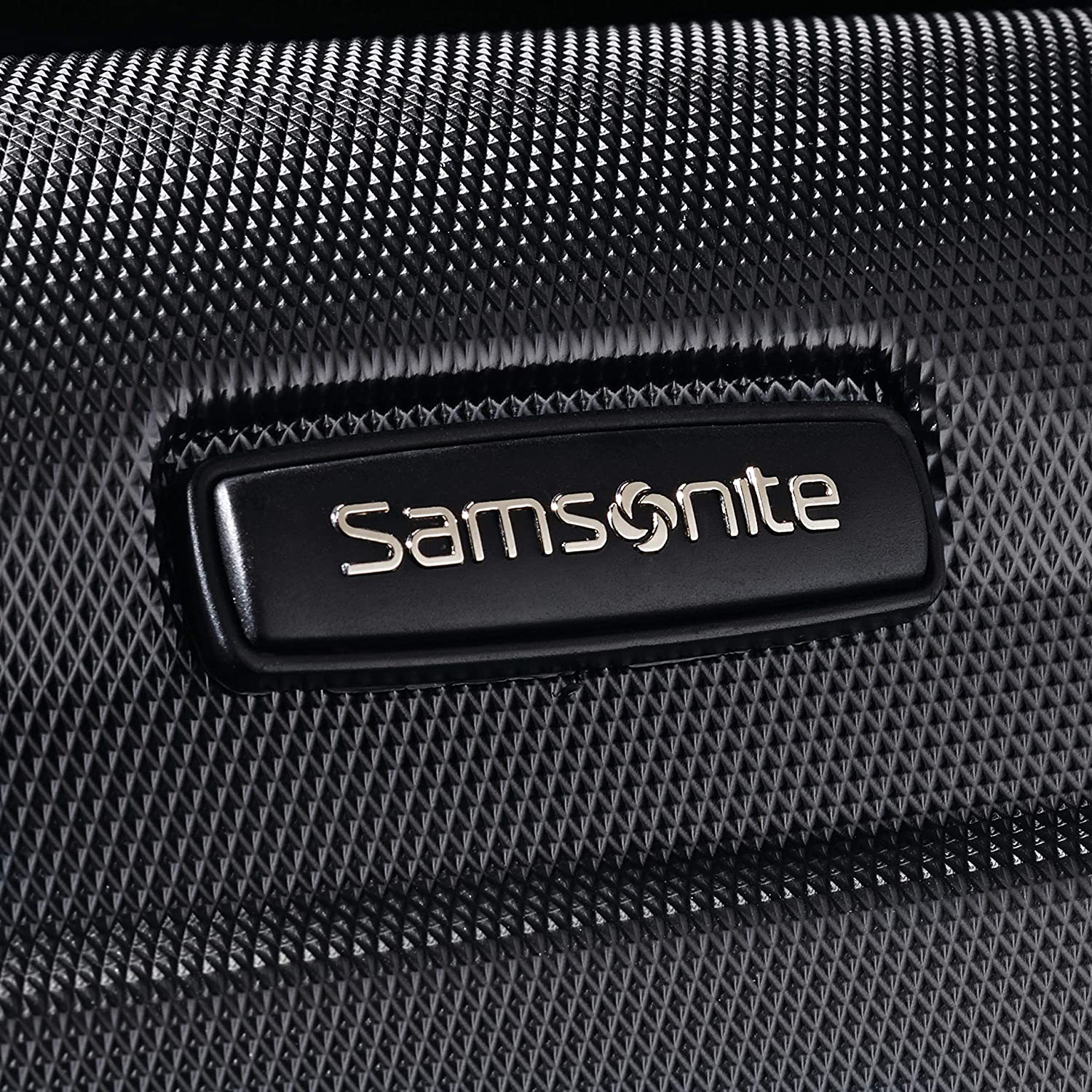 Samsonite Omni PC Hardside Expandable Luggage with Spinner Wheels, Black, Carry-On 20-Inch