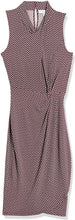 
                        
                          Muat gambar ke penampil Galeri, Amazon Brand - Lark &amp; Ro Women's Sleeveless Crossover Twist Neck Faux Wrap Dress
                        
                      