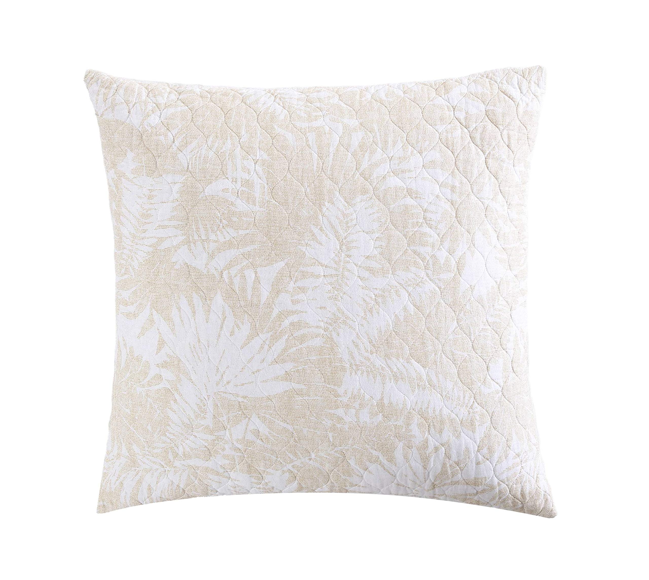 Tommy Bahama Home | Lago Leaves Collection| Two Euro Shams