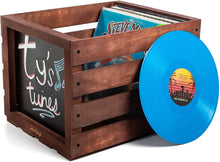 
                        
                          將圖片載入圖庫檢視器 Chalkboard Vinyl Record Storage Crate (Matte Black) - JOY2ESpree
                        
                      