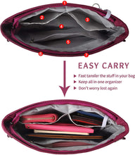 
                        
                          將圖片載入圖庫檢視器 Vercord Expandable Nylon Handbag Purse Organizer Insert Liner Shaper Bag
                        
                      