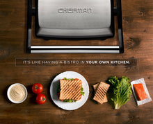 
                        
                          画像をギャラリービューアに読み込む, Chefman Panini Press Grill and Gourmet Sandwich Maker Non-Stick Coated Plates - JOY2ESpree
                        
                      